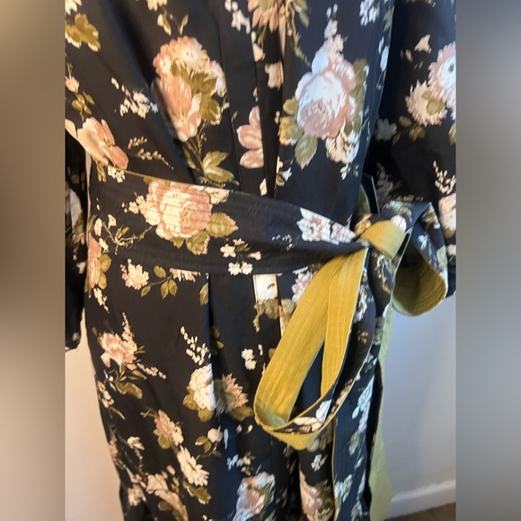 Tuckernuck Midnight Garden Lyles Dress maxi floral with belt size medium NWT - Picture 12 of 15